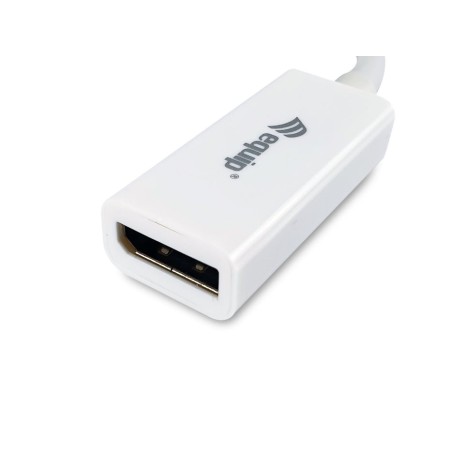 Adaptador mini dp macho  a  dp hembra