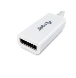 Adaptador mini dp macho  a  dp hembra