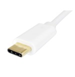 Cable adaptador usb-c a audio 2 jack 3.5mm hembra para auricular y microfono