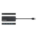 Manhattan 4-port usb 3.2 gen 1 hub usb-a st./ 4x a-buchse