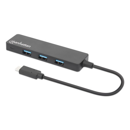Manhattan 4-port usb 3.2 gen 1 hub c-stecker auf 4x a-buchse