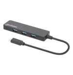 Manhattan 4-port usb 3.2 gen 1 hub c-stecker auf 4x a-buchse