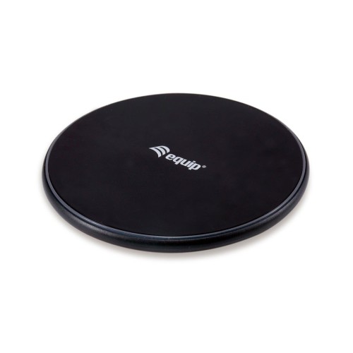 Cargador inhalambrico equip life qi 10w carcasa de aluminio ultra-slim