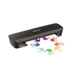 Plastificadora fellowes arc a4 hasta a4 y 80 micras negra