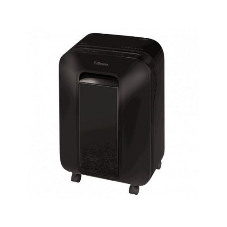 Destructora fellowes lx201 negra corte en partículas 2*12mm papelera capacidad 22l seguridad p-5 destruye grapas/t.credito/clips