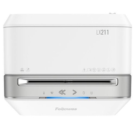 Destructora fellowes lx211 microcorte de 2 x 12mm blanca
