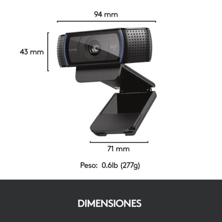 Logitech hd pro c920 webcam fullhd 960-001055