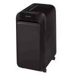 Fellowes destructora lx221 negra microcor. 2x12mm