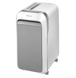 Fellowes lx221 destructora de papel manual microcorte - destruye hasta 20 hojas - 30l - color blanco