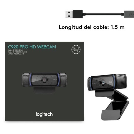 Logitech hd pro c920 webcam fullhd 960-001055