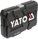 Yato juego de herramientas 56 piezas metal negro yt-14501