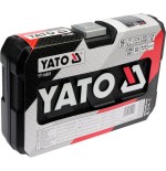 Yato juego de herramientas 56 piezas metal negro yt-14501