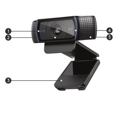 Logitech hd pro c920 webcam fullhd 960-001055