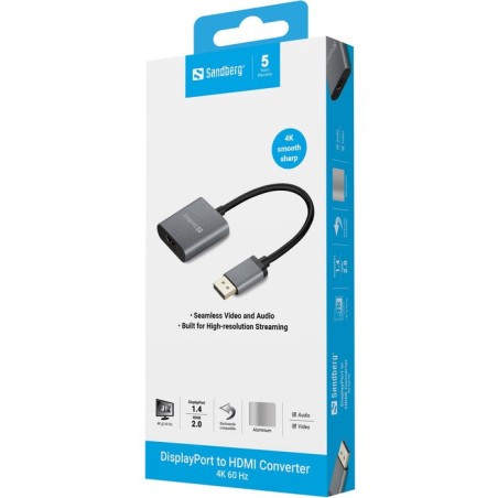 Sandberg adapter dp1.4hdmi2.0 4k60