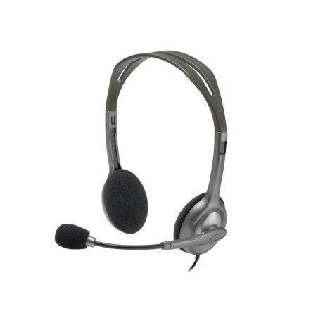 Logitech auricular h110 diadema con microfono jack 3.5mm