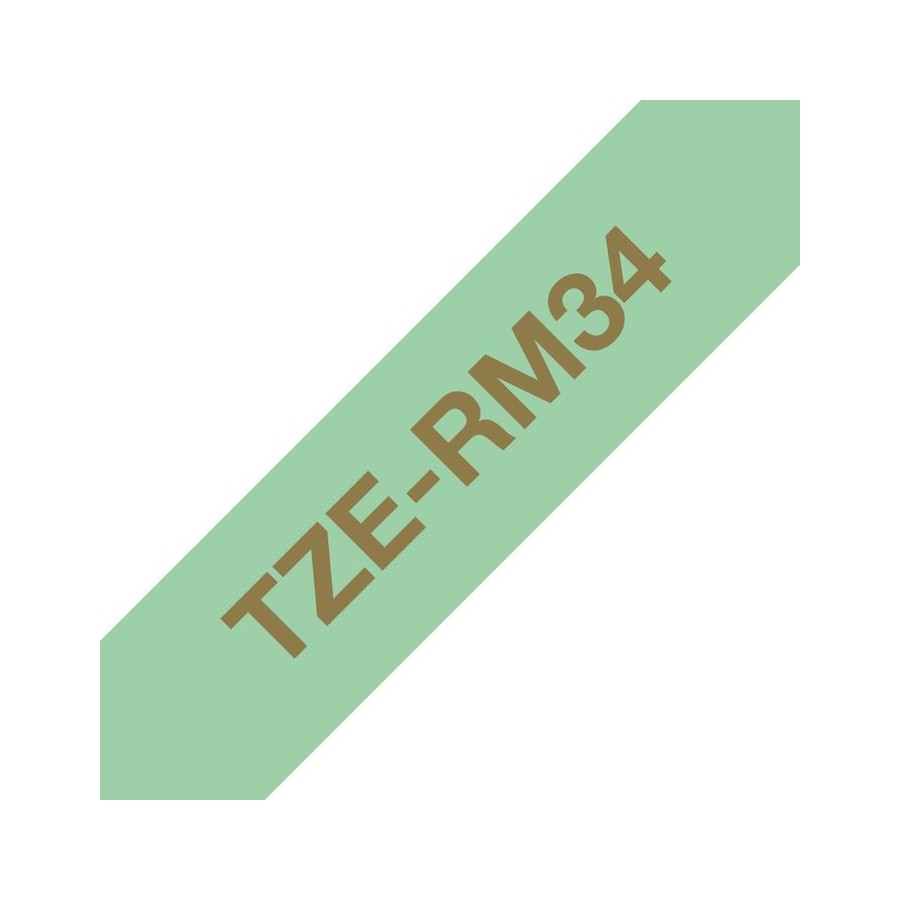 Brother tze-rm34 cinta para impresora oro