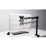 Brazo para monitor kensington de hasta 32 ", 1tft, 3gel. máx. 8 kg, smartfit negro