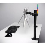 Brazo para monitor kensington de hasta 32 ", 1tft, 3gel. máx. 8 kg, smartfit negro