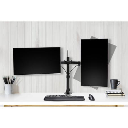 Soporte para monitor kensington de hasta 32 ", 2tft, 6 geles máx. 8 kg, smartfit negro