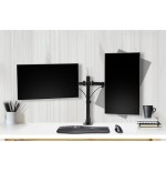 Soporte para monitor kensington de hasta 32 ", 2tft, 6 geles máx. 8 kg, smartfit negro