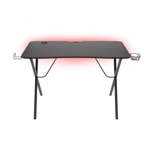 Mesa gaming genesis holm 200 rgb negro carbono