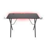 Mesa gaming genesis holm 200 rgb negro carbono