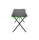 Mesa gaming genesis holm 200 rgb negro carbono