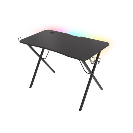 Mesa gaming genesis holm 200 rgb negro carbono