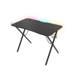 Mesa gaming genesis holm 200 rgb negro carbono