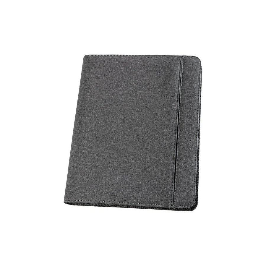 Genie 12668 carpeta a4 imitación piel, nylon negro