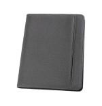 Genie 12668 carpeta a4 imitación piel, nylon negro