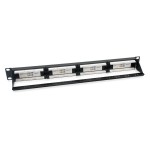 Equip patchpanel 24x rj45 cat6 19 "1u dual idc comp.