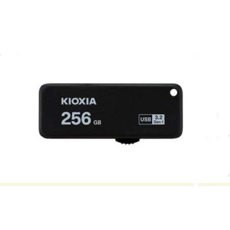 Pendrive kioxia transmemory u365 256 gb usb tipo a 3.2 gen 1 (3.1 gen 1) negro