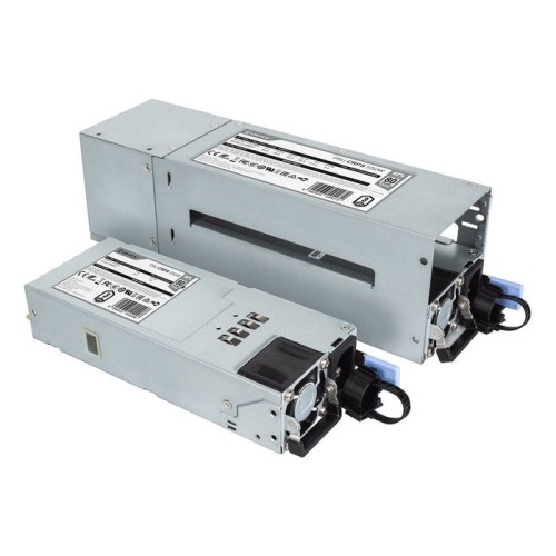 Fuente de alimentacion redundante unyka 2 fuentes ,crps 550wr 80+ platinium apfc activo