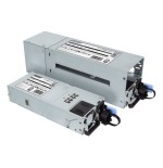 Fuente de alimentacion redundante unyka 2 fuentes ,crps 550wr 80+ platinium apfc activo