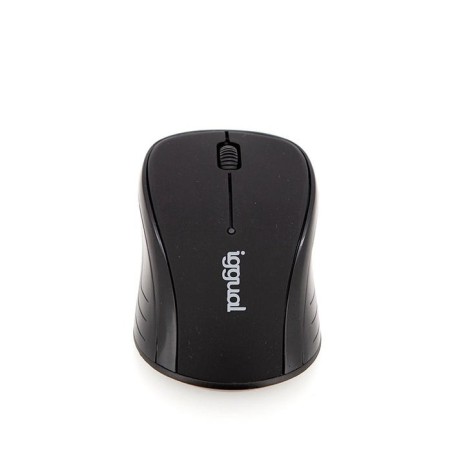 Iggual ratón inalámbrico wom-basic-1200dpi negro