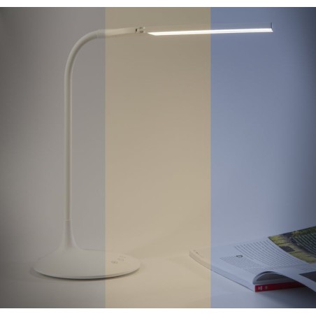 Genie tl48 lámpara de mesa blanco led