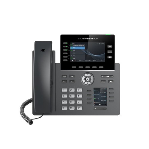 Grandstream grp2616 [telefono voip - 6 cuentas sip, audio hd, 48 prog.tl + 6 preajustes, 2xlan 1gbps, wifi, usb, bluetooth, poe]