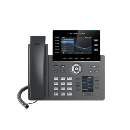Grandstream grp2616 [telefono voip - 6 cuentas sip, audio hd, 48 prog.tl + 6 preajustes, 2xlan 1gbps, wifi, usb, bluetooth, poe]
