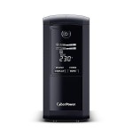 Sai línea interactiva cyberpower vp1000elcd 1000va-550w 4 salidas formato torre