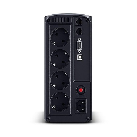 Sai línea interactiva cyberpower vp1000elcd 1000va-550w 4 salidas formato torre