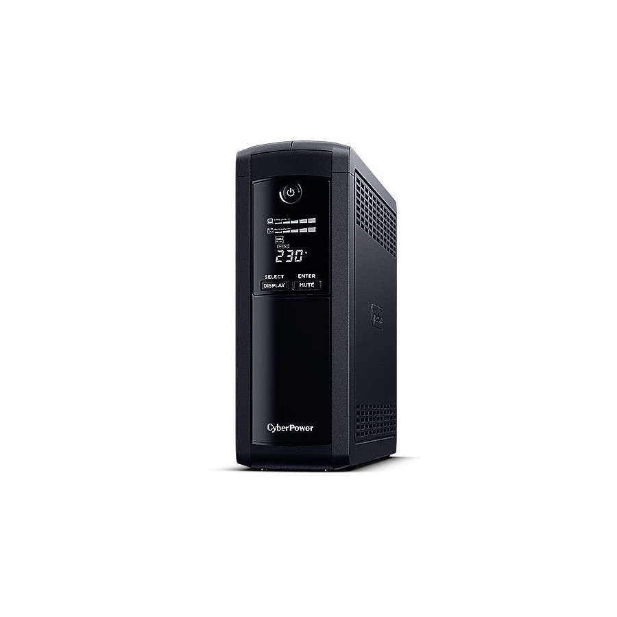 Sai línea interactiva cyberpower vp1600elcd 1600va-960w 5 salidas formato torre