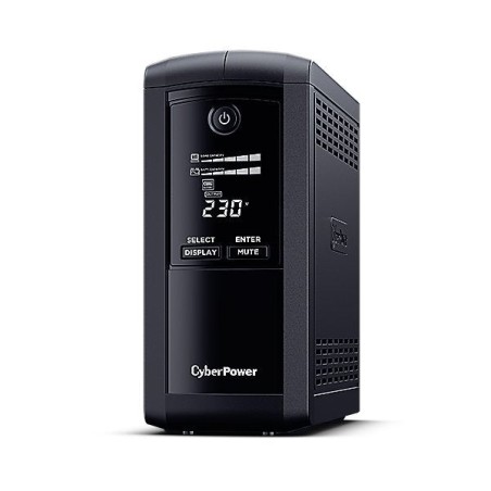 Sai línea interactiva cyberpower vp700elcd 700va-390w 4 salidas formato torre