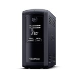 Sai línea interactiva cyberpower vp700elcd 700va-390w 4 salidas formato torre