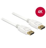 Delock cable displayport m/m 3m blanco