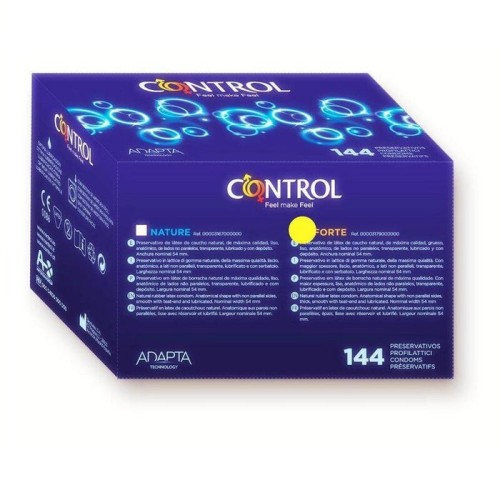 Control - adapta forte caja preservativos 144 unidades