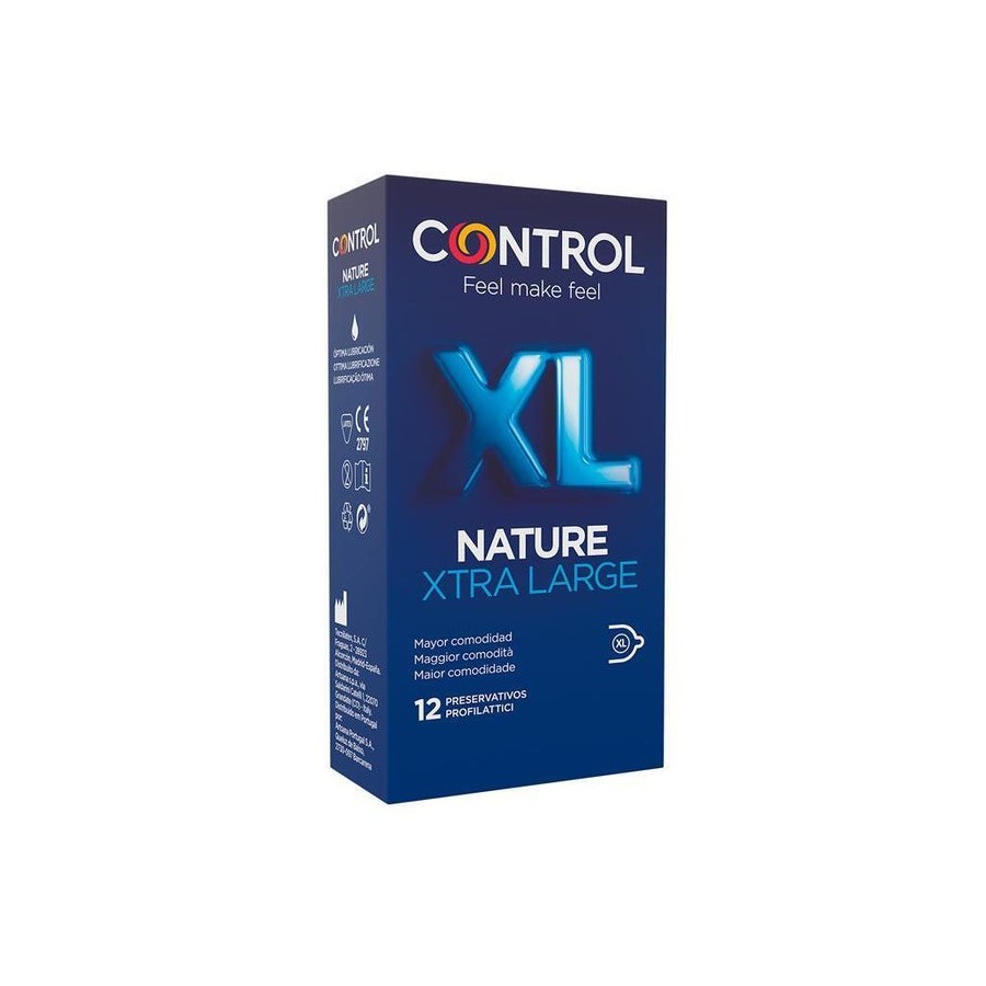Control - adapta nature xl preservativos 12 unidades