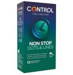 Control - nonstop puntos y estrias preservativos 12 unidades