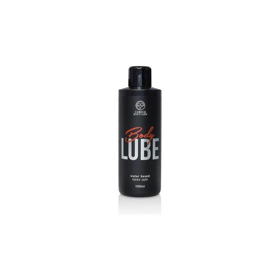 Cobeco - bodylube body lube lubricante base agua latex safe 1000 ml