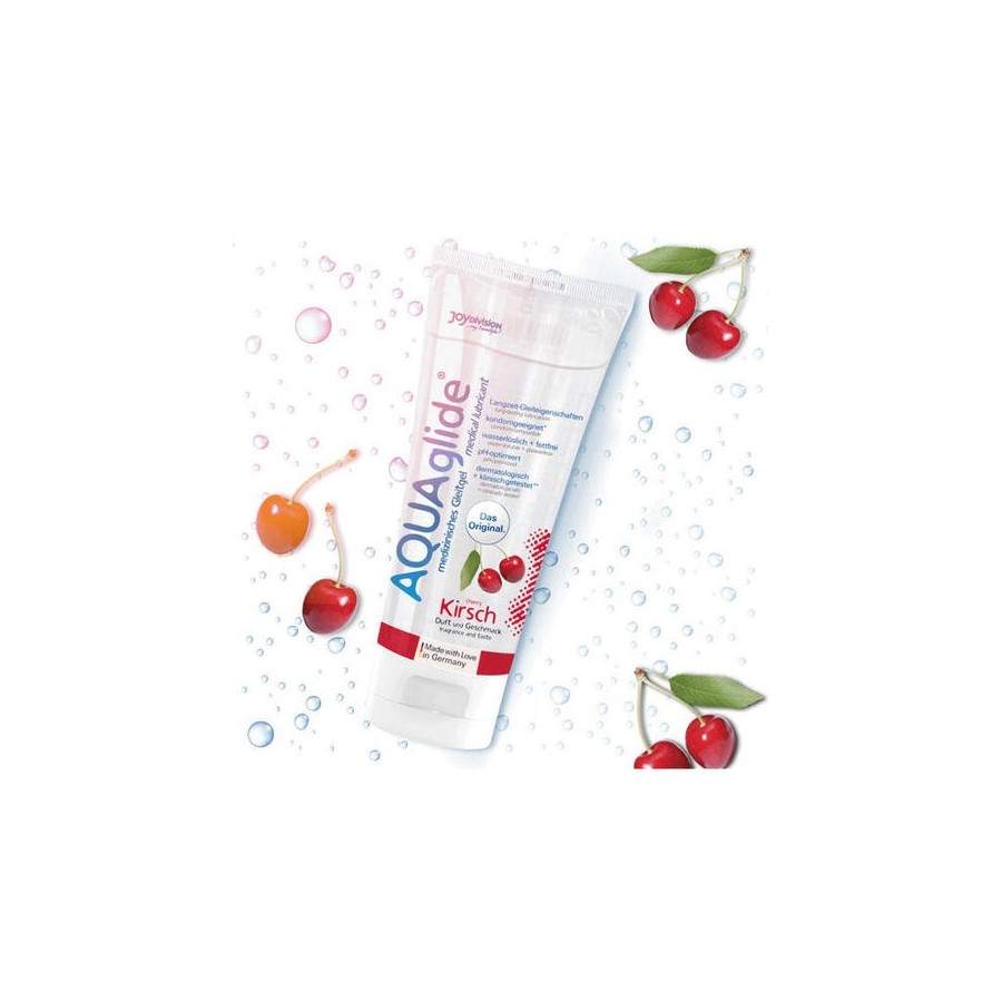 Joydivision aquaglide - lubricante sabor cereza 100 ml